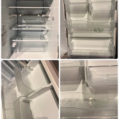 東芝　TOSHIBA ノンフロン冷凍冷蔵庫 型番：GR-H43G (S) 内容量:426L 年式：2015 サイズ：幅600×奥行き 703×高さ 1816mm ※ 正面若干の凹みがあります。 の画像