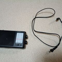 訳ありソニーラジオICF-506美麗品USEDの画像