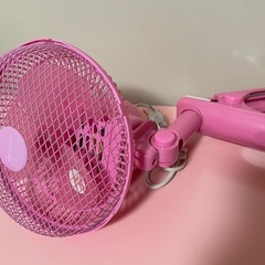 無料　クリップ式扇風機の画像