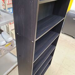J1916【リユースのサカイ柏店】YAMAZEN　ヤマゼン　6段本棚　CMCR-1360　ダークブラウン　クリーニング済　参考価格6,499円の画像
