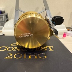 SHIMANO OCEA CONQUEST 201HG船用PE1.5号ライン付きの画像