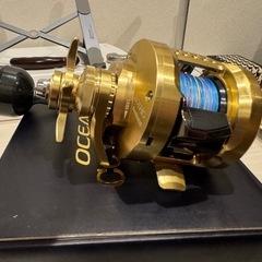 SHIMANO OCEA CONQUEST 201HG船用PE1.5号ライン付きの画像