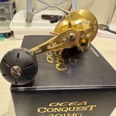 SHIMANO OCEA CONQUEST 201HG船用PE1.5号ライン付きの画像