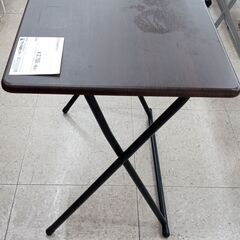 ★リユースのサカイ高崎店★TJ13627 カインズ デスク＆椅子セット こげ茶 H70×D51×W75 クリーニング済みの画像