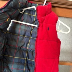 ラルフローレン　キッズ　　ダウンべすベストの画像