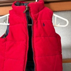 ラルフローレン　キッズ　　ダウンべすベストの画像