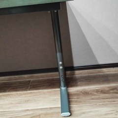 机　デスク　テーブル　ダークブラウンの画像