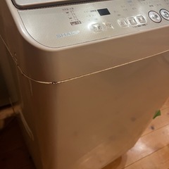 早い者勝ち！SHARP　洗濯機　乾燥機能付きの画像