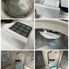 R368 ☀️ ジモティー限定特別価格！ HITACHI 洗濯乾燥機 （洗濯：8.0㎏ 乾燥：4.5㎏）18年製 BW-DV80C ⭐ 動作確認済 ⭐ クリーニング済の画像