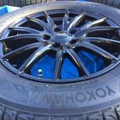 スタッドレスタイヤ アルミホイール　4本セット　225/65 R17  VELVA SPORTSの画像