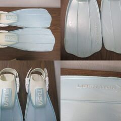 G∝足262 フィン ツサ TUSA リブレーター テン LIBERATOR X TEN サイズ:S 検：ストラップフィン スキューバダイビング ダイビング用品 足立区/岩槻区の画像