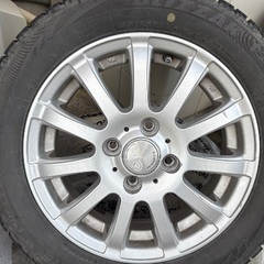 タイヤ付き　ホイールの画像