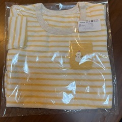 女の子用タイツ2枚＆長袖シャツ1枚80サイズの画像