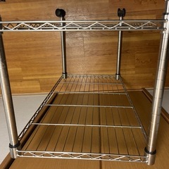 テレビ台　メタルラックの画像