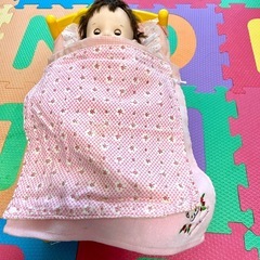👶🏻ぽぽちゃんとベッド🛌の画像