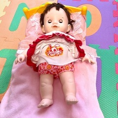 👶🏻ぽぽちゃんとベッド🛌の画像