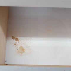 ★リユースのサカイ高崎店★TJ13632  ダストBOX付レンジ台 グレー H73×D38×W74 クリーニング済みの画像