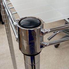 ★リユースのサカイ高崎店★TJ13630  メタルラック シルバー H92×D46×W60.5 クリーニング済みの画像