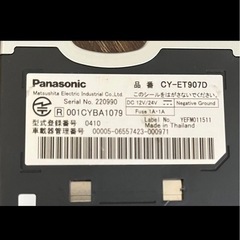 MINIクーパー  ETC Panasonicの画像
