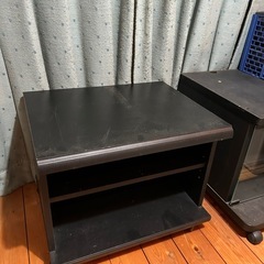 ブラウン管テレビ　VHSデッキの画像