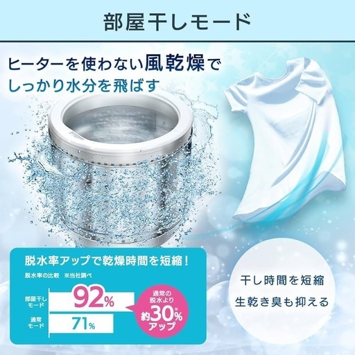 新品未使用6kg 2024年製　 洗濯機