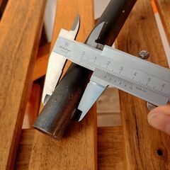 加古川　ソトのマ　ハンドル　BMX用　スチールハンドル　頑丈　中古品　幅68.5cmの画像