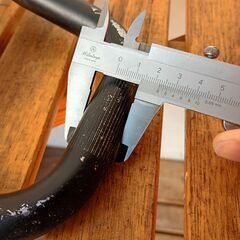 加古川　ソトのマ　ハンドル　BMX用　スチールハンドル　頑丈　中古品　幅68.5cmの画像