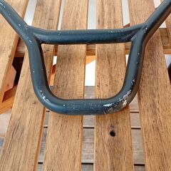 加古川　ソトのマ　ハンドル　BMX用　スチールハンドル　頑丈　中古品　幅68.5cmの画像