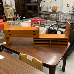 12/25まで店頭商品一部を除き半額クリスマスSALE!!開催中 　M2512-083 スライド式 卓上キャビネット オレンジ キズ汚れ有りの画像