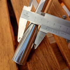 加古川　ソトのマ　ハンドル　BMX用　アルミハンドル　中古品　幅72.5cmの画像