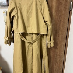 韓国製　トレンチコートの画像