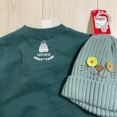 95センチ　冬服コーデ　タグ付きの画像