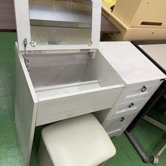 【ドリーム川西店限定】☆ジモティー見たよ割引☆ 佐藤産業 ドレッサーセット クリーニング済み 【2125560000039285 】の画像