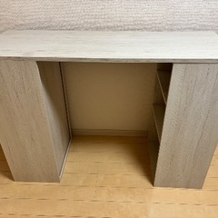 ニトリ　カラーボックス　Nクリック2台　天板付きの画像