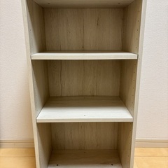 ニトリ　カラーボックス　Nクリック2台　天板付きの画像