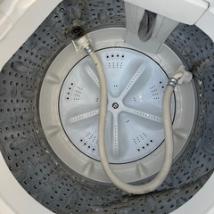 配達設置無料 アクア 洗濯機 4.5kg 高濃度クリーン浸透 風乾燥機能付の画像