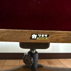 ◆希少◆オールドカリモク コロニアル karimoku デスクチェア モケットの画像