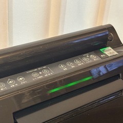 【音声機能付き】SHARP　加湿 空気清浄機 プラズマクラスター ブラック 簡易清掃済み 動作◎ペット&喫煙者無し 訳ありの画像