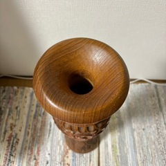 木彫りオブジェの画像