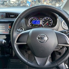 H27年式 日産 デイズ HWS セーフティⅡ★総額14.8万円★自動ブレーキ アイスト 純正ナビ フルセグTV アラウンドビュー 内装良好 車検付き 修復歴なし お早めに！の画像