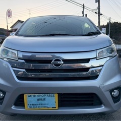 H27年式 日産 デイズ HWS セーフティⅡ★総額14.8万円★自動ブレーキ アイスト 純正ナビ フルセグTV アラウンドビュー 内装良好 車検付き 修復歴なし お早めに！の画像