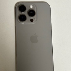 iPhone16pro 256GB ナチュラルチタニウムの画像