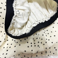 アプレクール　80センチ　スカート　水玉の画像
