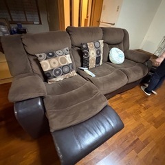 ⭐３人掛けリクライニングソファ（210cm）⭐の画像