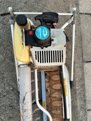 中古品 OCHIAI 落合 オチアイ 2人用 茶摘機 V8S HD-1070 茶刈機 茶園【引き取り限定・静岡県浜松市】