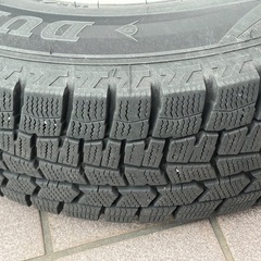 【美品】185/70R14 スタッドレスタイヤ　ブリヂストンwintermaxx wm02 バルミナホイールの画像