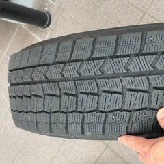 【美品】185/70R14 スタッドレスタイヤ　ブリヂストンwintermaxx wm02 バルミナホイールの画像