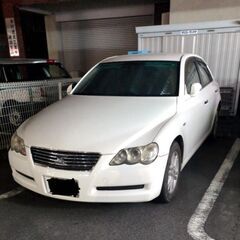 マークX　初期型250G　白　走行少ない　の画像