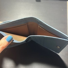 牛皮財布の画像
