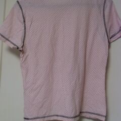 未着用 日本製 水玉 ピンク 半袖 Tシャツ メルシー山菱 9号 お譲りします。の画像